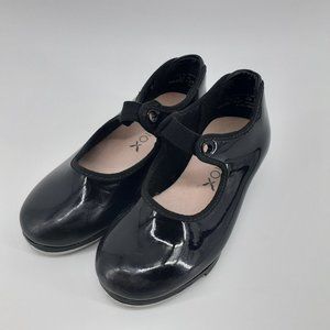 Capezio TeleTone Tap Shoes Kids Size 10 M Girls